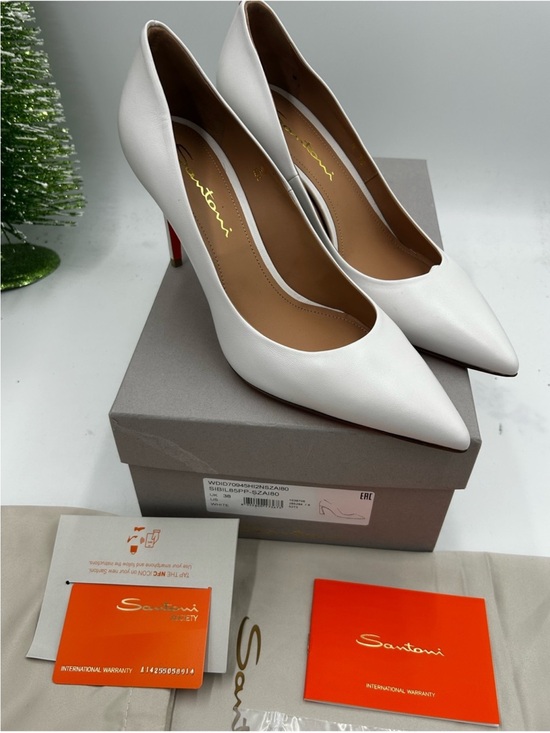 Santoni Shoes - Women’s Santoni stiletto pump size 38/8 US made in Italy